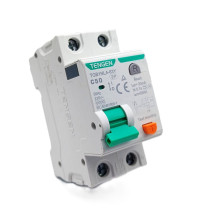 Դիֆերենցյալ ավտոմատ անջատիչ Tengen TGB1NLA-63Y 2P C50 30mA (A Type)