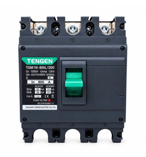 Ավտոմատ անջատիչ Tengen TGM1N-800L/3300 800A