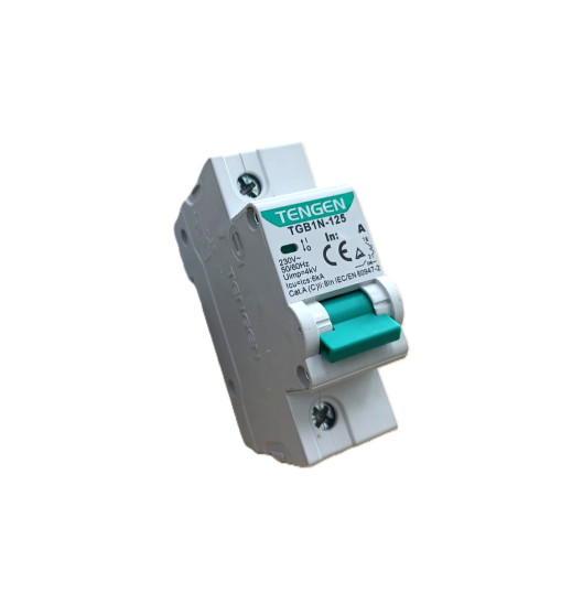 Ավտոմատ անջատիչ TGB1N-125 1P C80