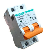 Ավտոմատ անջատիչ հաստատուն հոսանքի  TGBG-63DC 2P C20