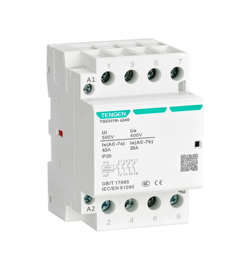 Փոփոխական հոսանքի կոնտակտոր TGCH1N-6340 AC230V