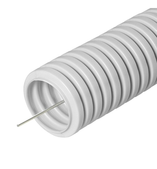 Ճկախողովակ հրակայուն մոխրագույն 25մմ (100մ) Ճկախողովակ հրակայուն մոխրագույն 25մմ (100մ)