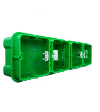 Վարդակի տուփ Titan K-820-4 կանաչ