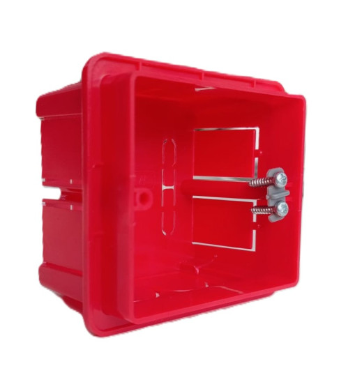 Վարդակի տուփ Titan K-702 կարմիր