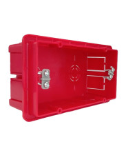 Վարդակի տուփ Titan K-704 կարմիր