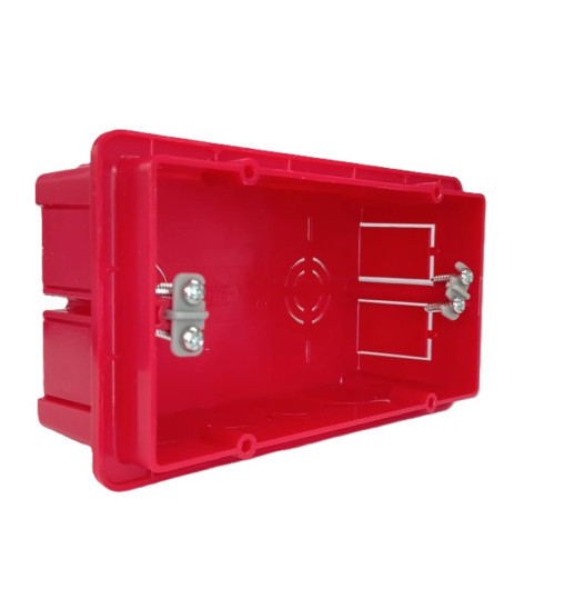 Վարդակի տուփ Titan K-704 կարմիր